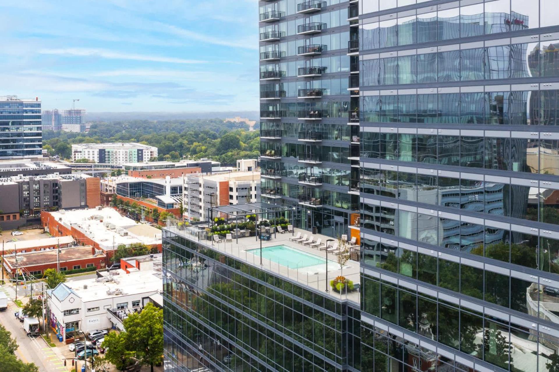 High-Rise Apt Raleigh Free Parking & Sunset View 1 Экстерьер фото